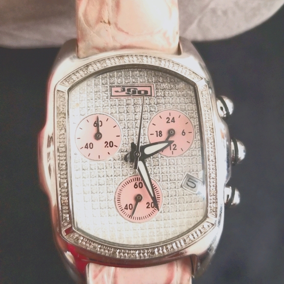 JoJo Platinum Diamond Watch